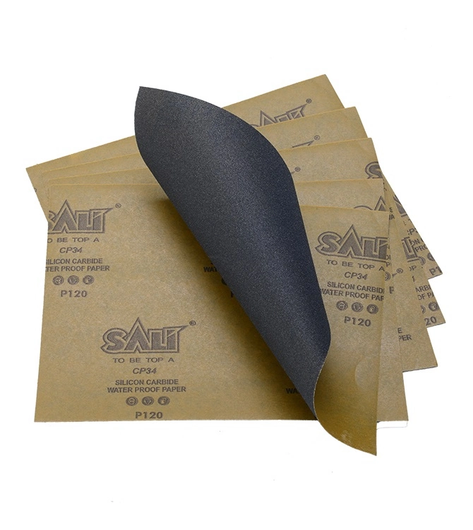 Waterproof Silicon Carbide Coated Abrasives Sanding Paper