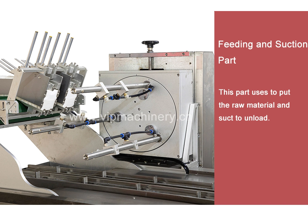 2022 Upgraded Vippai Multiple Use 4 Side Seal Packaging Machine for Medical Wound Dressing