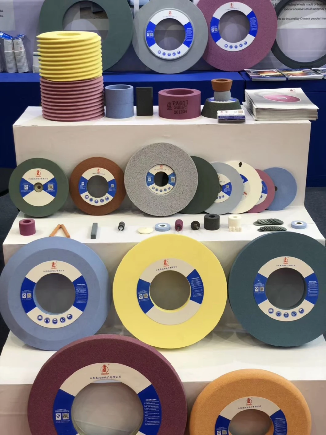 Type 12 Dish Wheels for Universal Sharpening Machines, Bonded Abrasive Tools, Ceramic Grinding Wheels