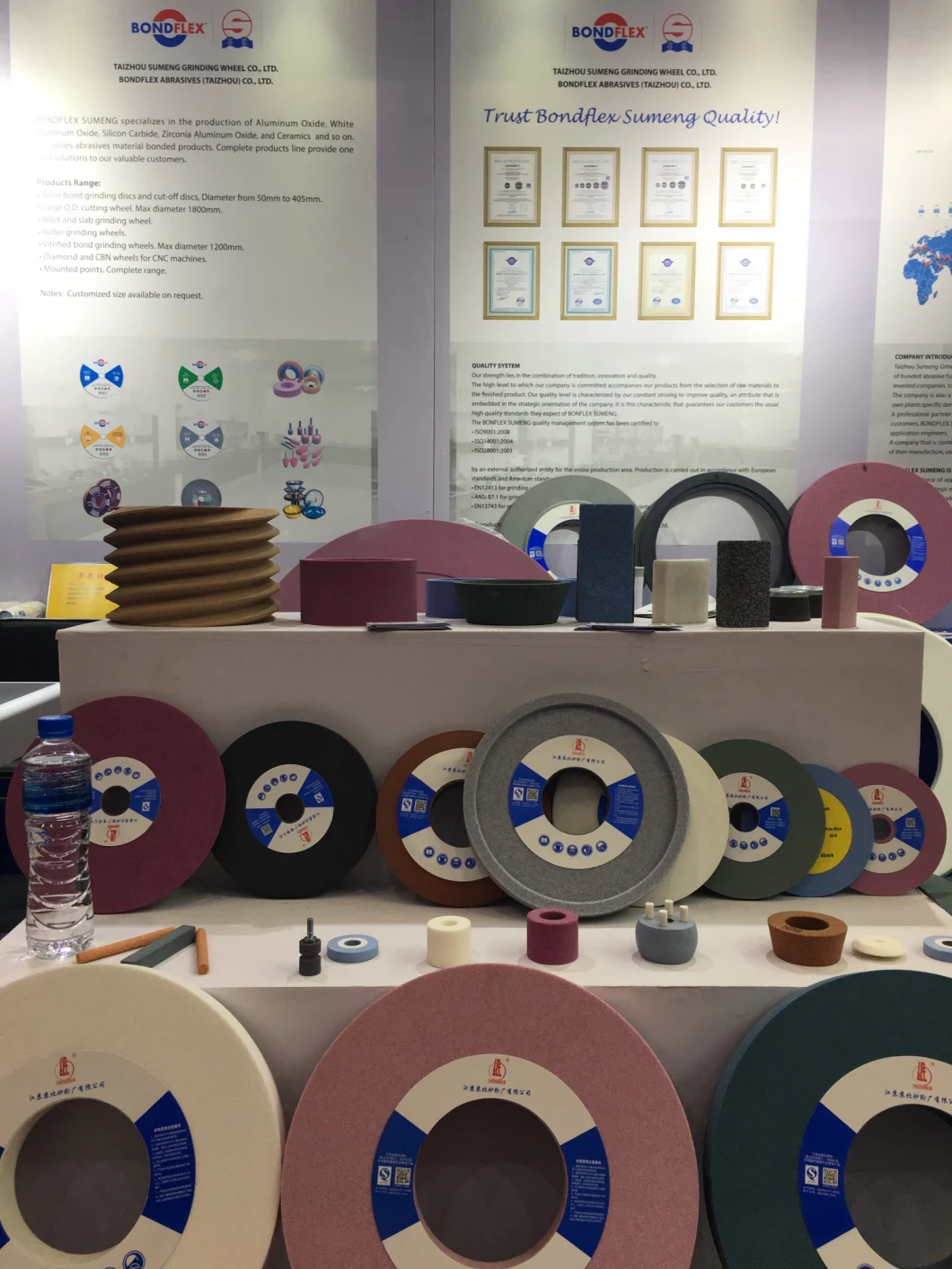 Bonded Abrasives, Including Resin, Vitrified and Rubber Bond Grinding Wheels