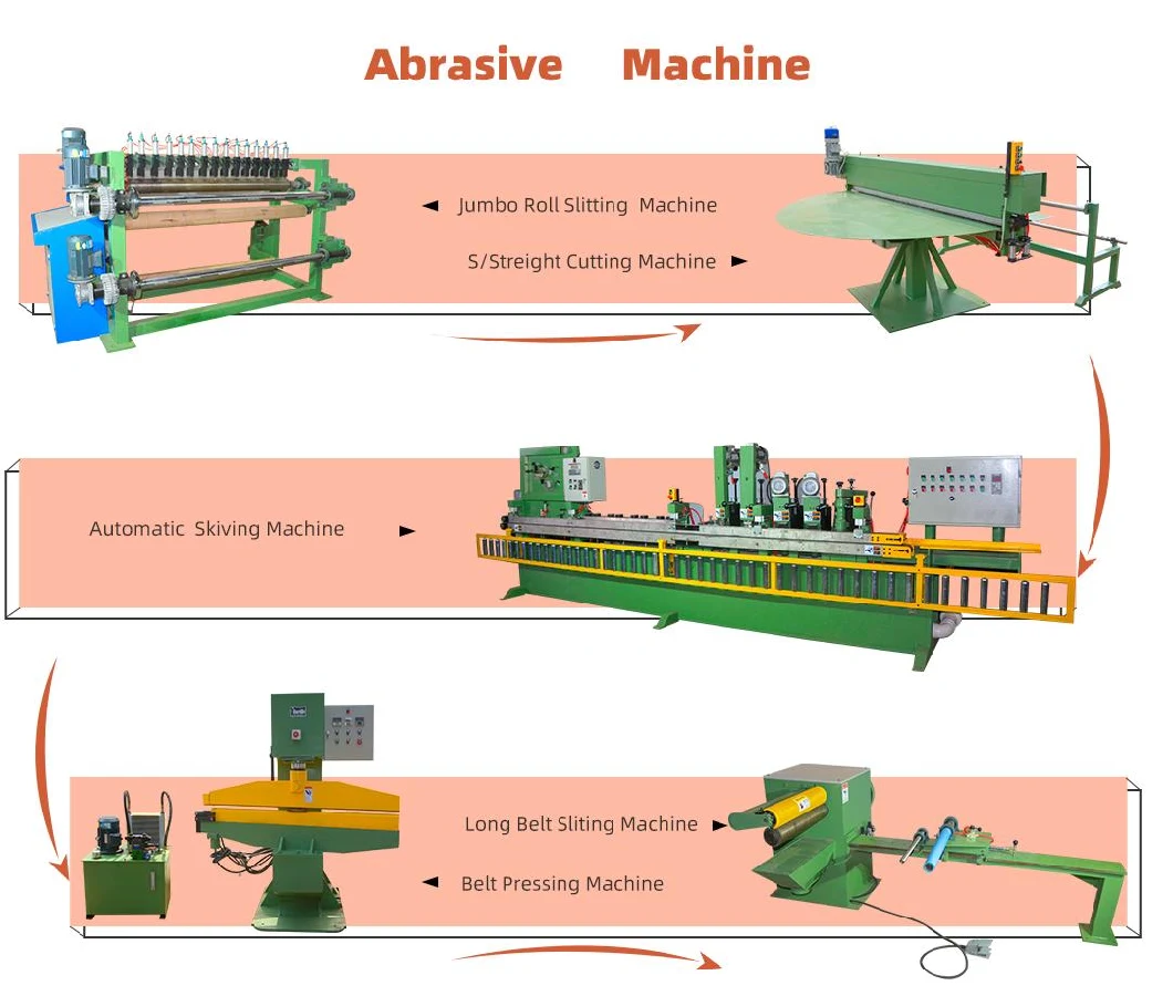 Yihong Abrasives Abrasive Belt Skiving Machine for Sanding Belt Joint