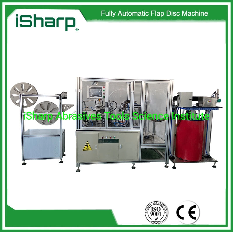 Isharp Flap Disc Making Machine with Automatic Function