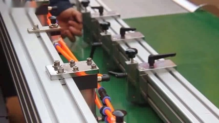 Máquina cortadora de banda abrasiva termoplástica de alta velocidad