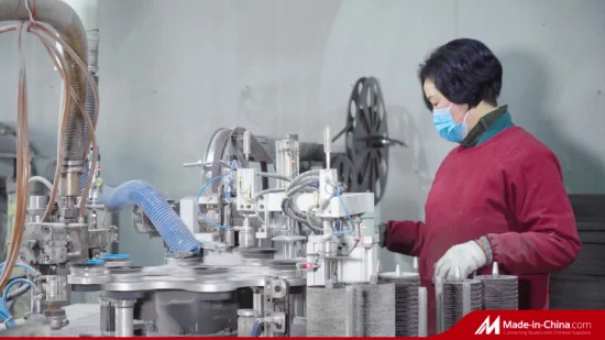 Fabricante chino Yihong Máquina de disco de aleta automática de alta calidad para herramientas abrasivas Fabricación de discos de aleta