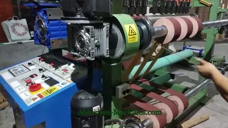 Máquina cortadora de rollos gigantes para cinta abrasiva